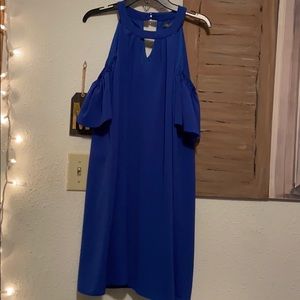 Royal blue dress